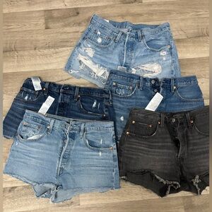Bundle of Levi’s shorts